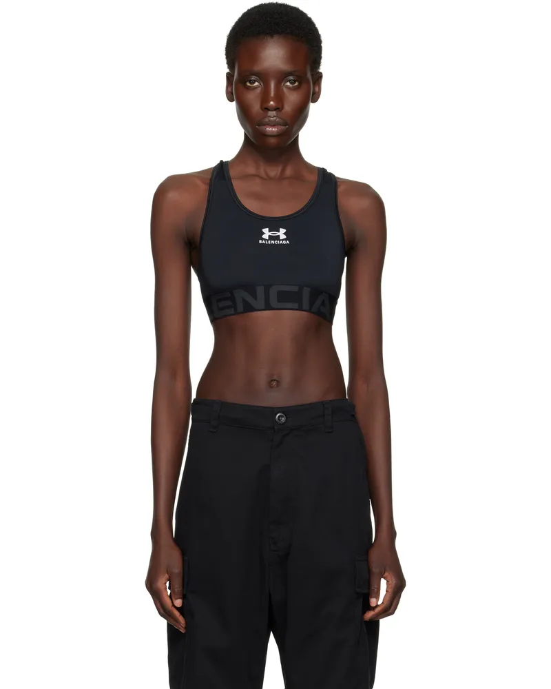 Balenciaga Black Under Armour Edition Sport Bra 1062