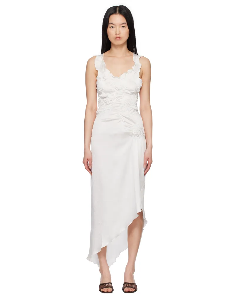 J.KIM White Markiza Paisley Midi Dress White