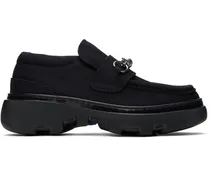 Black Creeper Clamp Loafers