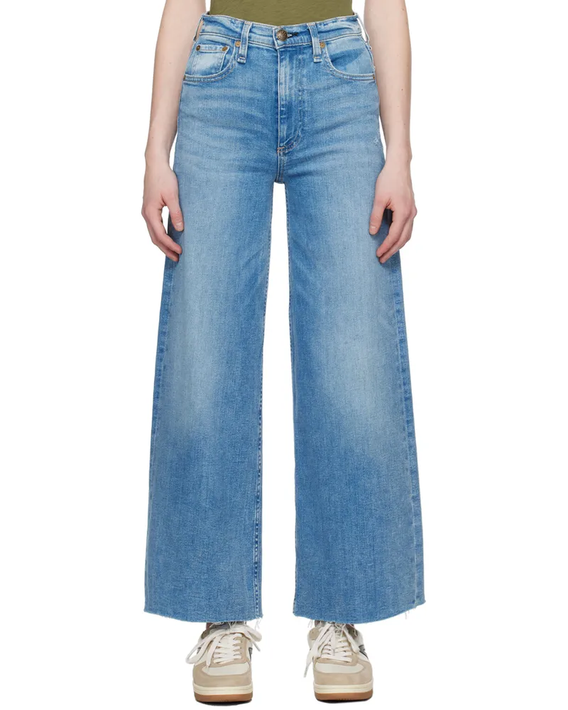 Rag & Bone Blue Sofie Jeans Monterosso