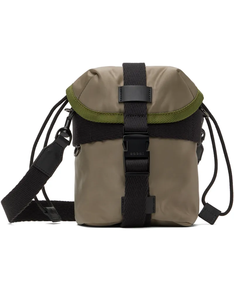 Sacai Taupe Alice Crossbody Bag 550