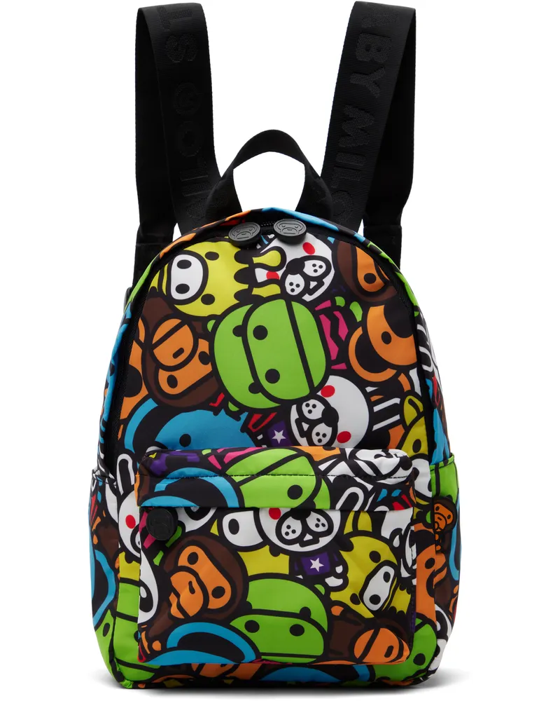 BAPE Kids Multicolor Milo All Safari Mini Backpack Mlx
