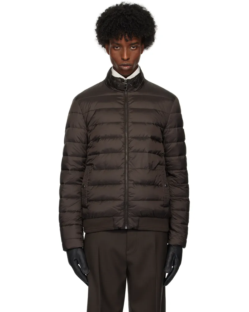 Belstaff Brown Circuit Down Jacket Bntok