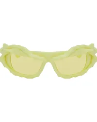 OTTOLINGER Yellow Twisted Sunglasses Yellow