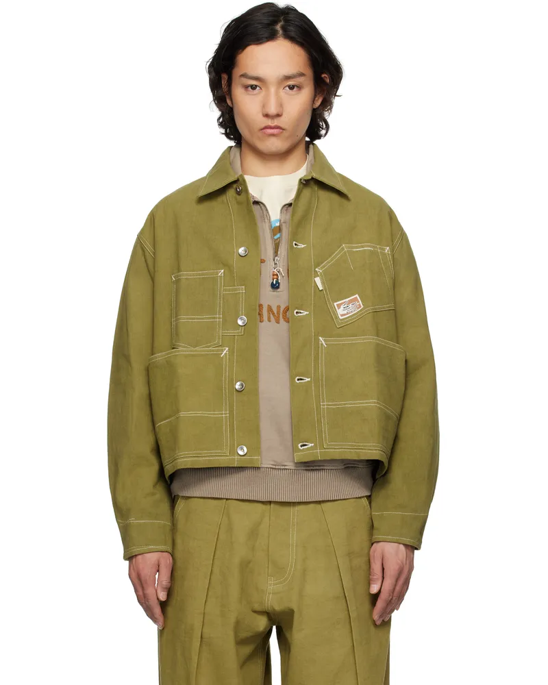 STORY mfg. Green Station Jacket Olive