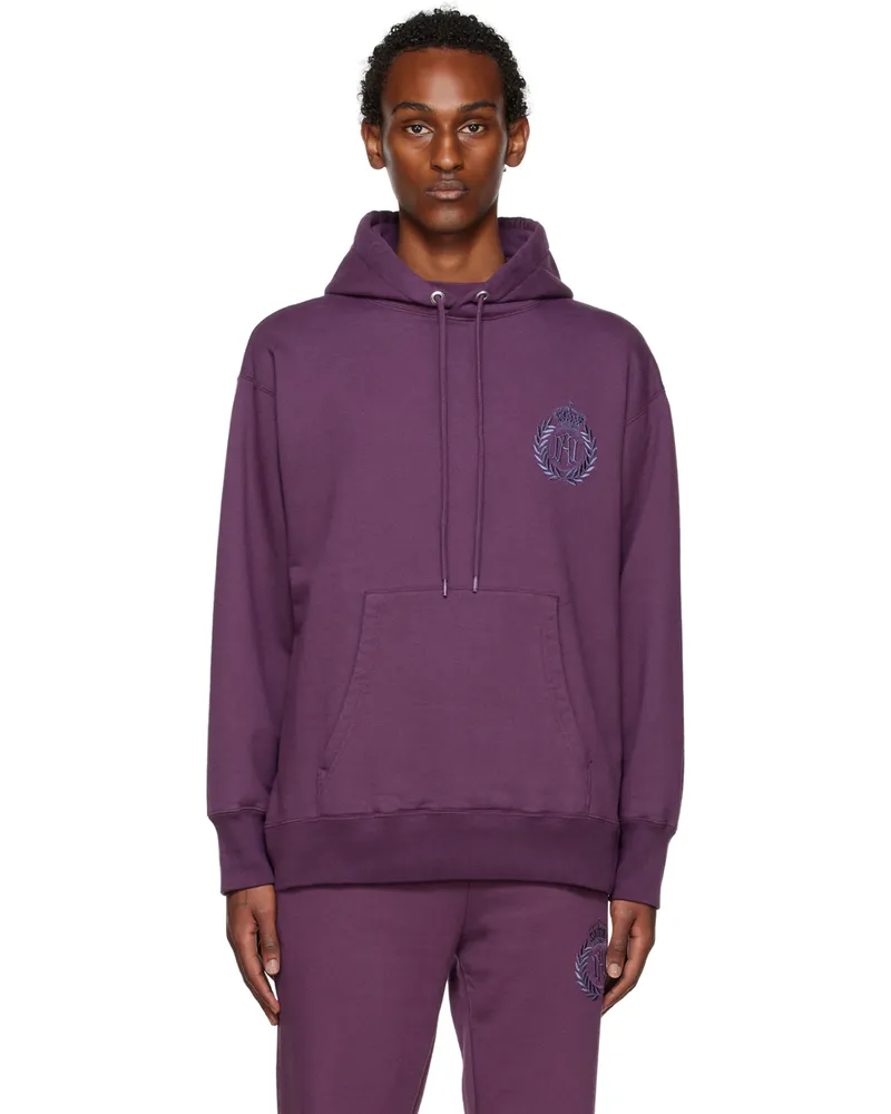 AWAKE NY Purple Nanamica Edition Hoodie Purple