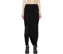 Black 6.0 Center Midi Skirt