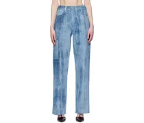 Blue Cargo Jeans