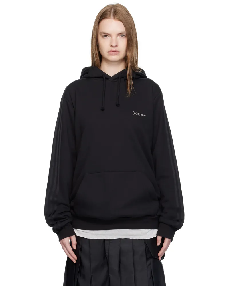 Yohji Yamamoto Black Y-3 KURO Hoodie Black