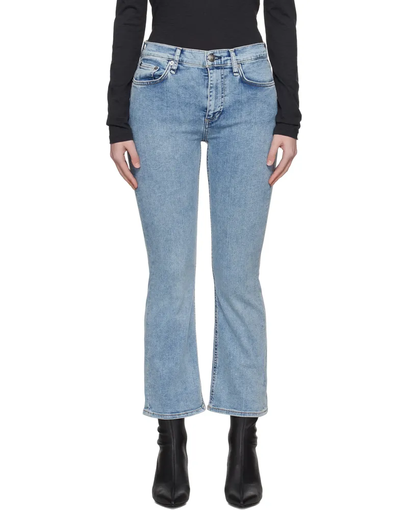 Rag & Bone Blue Epic Peyton Bootcut Jeans Summers