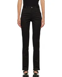 Maison Margiela Black Five-Pocket Jeans Black