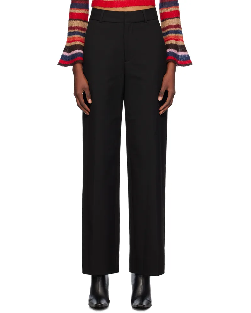 STAUD Black Prince Trousers Blk