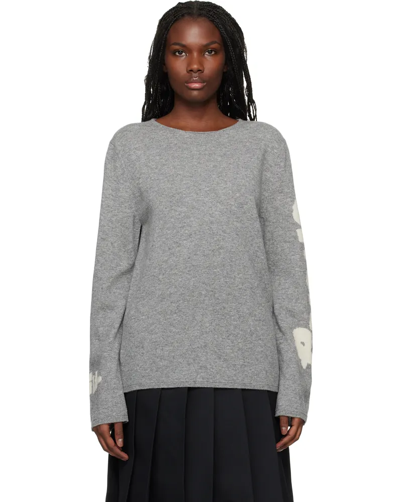 Comme des Garçons Gray 'Strong Will' Sweater 3