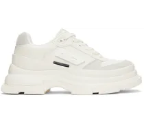 White Gao Eva Velcro Patch Sneakers