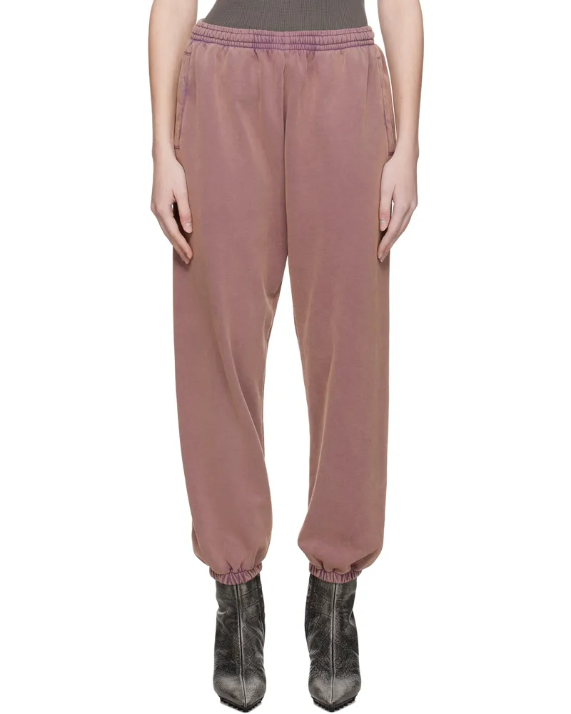 Acne Studios Purple Cotton Sweatpants Adb