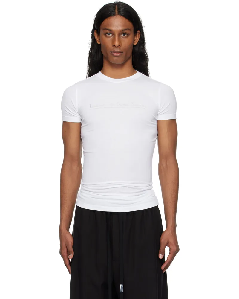Ludovic de Saint Sernin White Stud T-shirt White