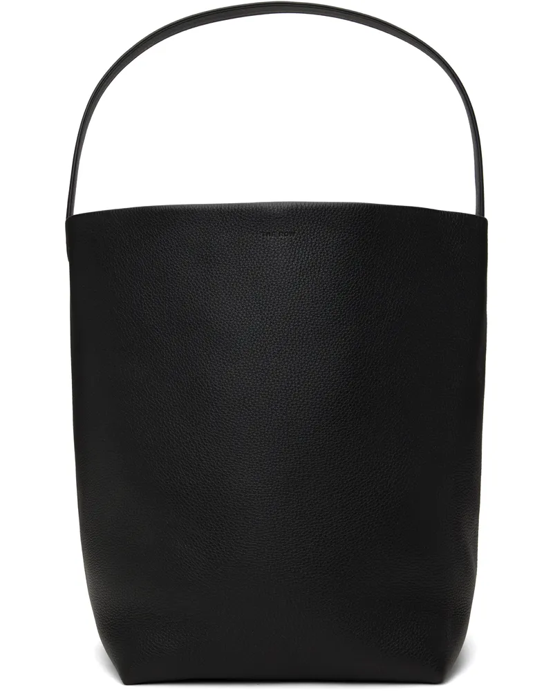 The Row Black Large N/S Park Tote Blk