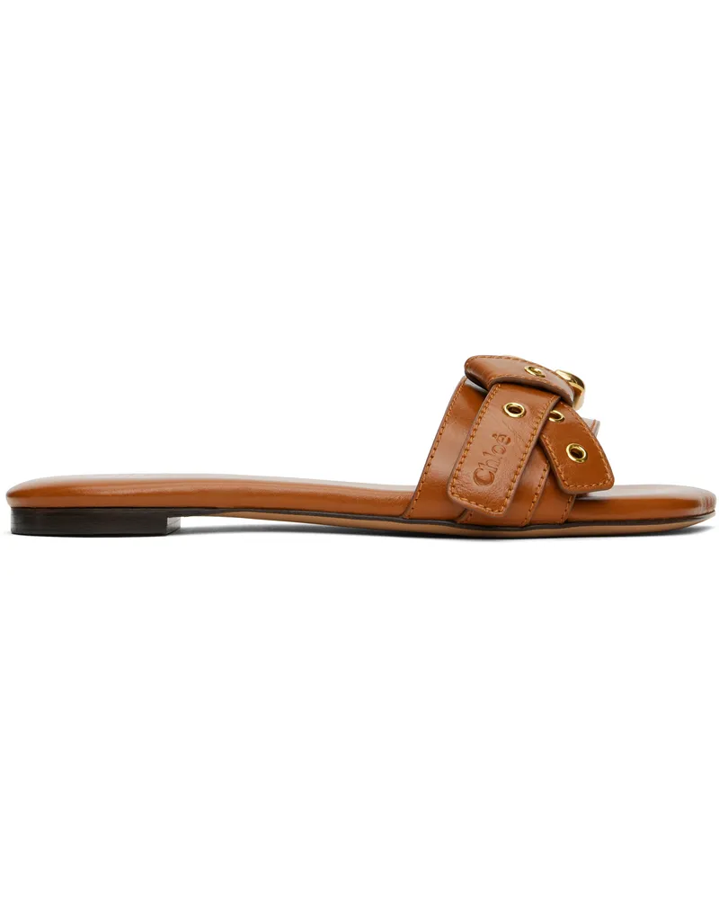 Chloé Tan Mae Sandals 26m