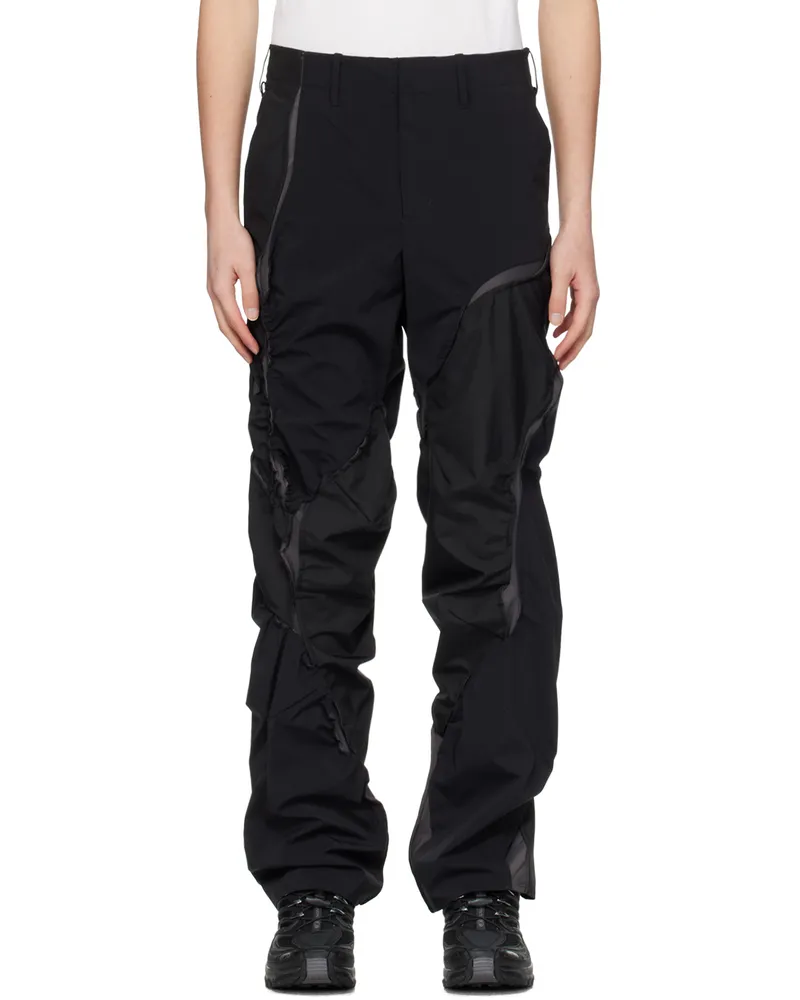 Post Archive Faction Black 6.0 Technical Left Trousers Black
