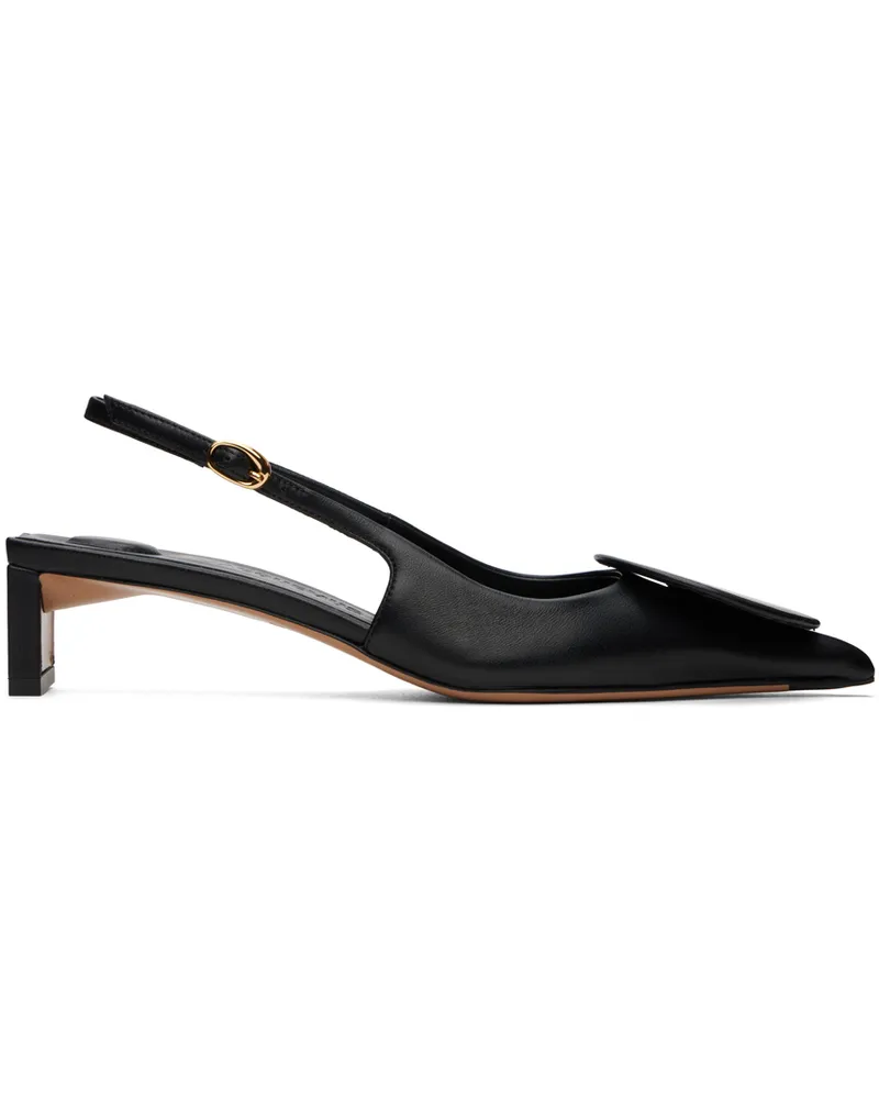 Jacquemus Black Les Classiques 'Les slingbacks Duelo basses' Heels 990