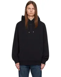 Lanvin Black Patch Hoodie Black