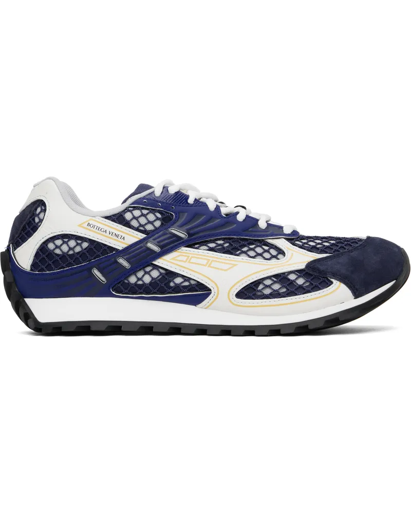 Bottega Veneta Blue & White Orbit Sneakers 4058