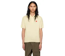 Beige Patch Polo