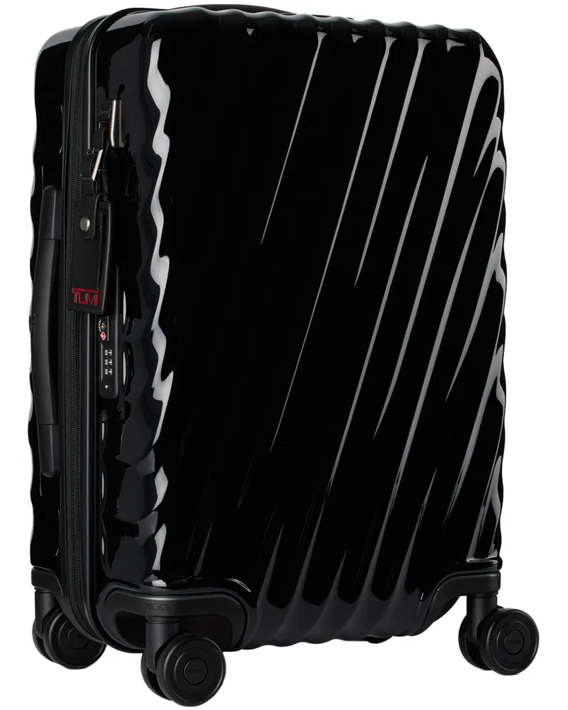 Tumi Black 19 Degree International Expandable 4 Wheel Carry On Suitcase bei MyBestBrands shoppen