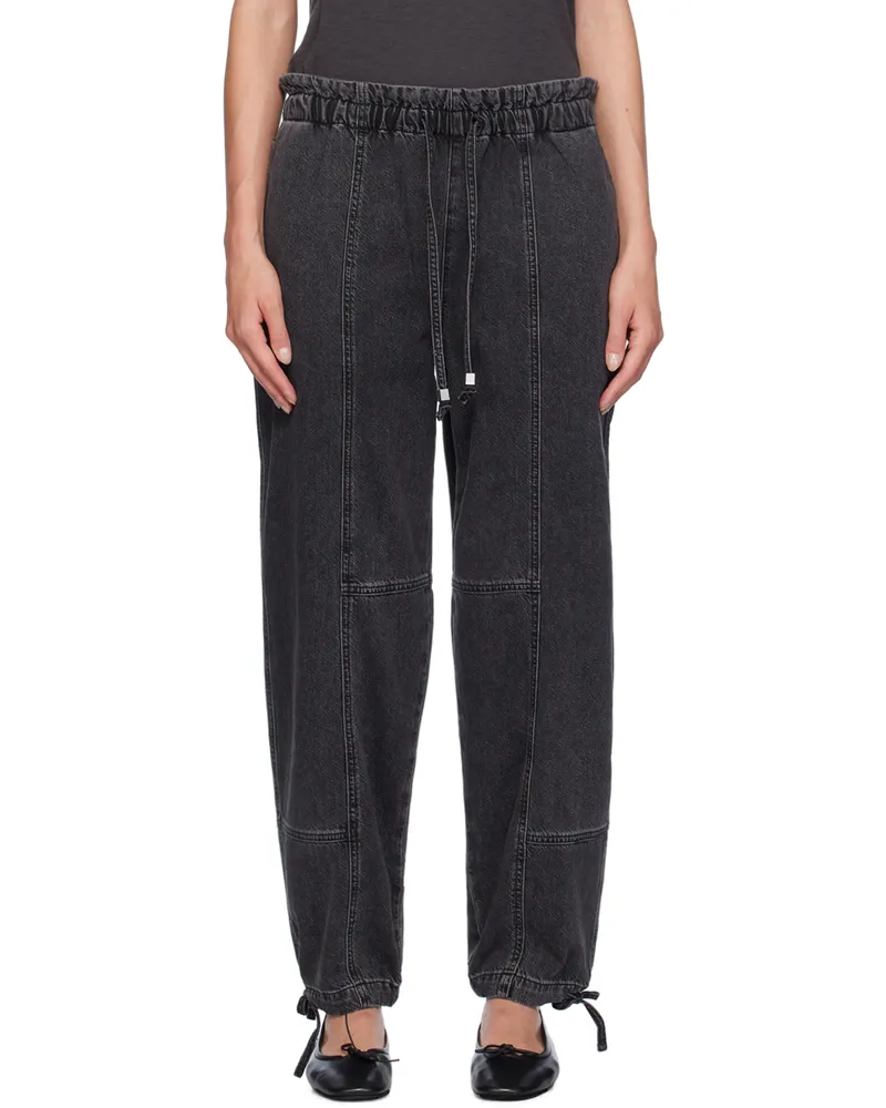 Rag & Bone Black Featherweight Jordan Jeans Anglique