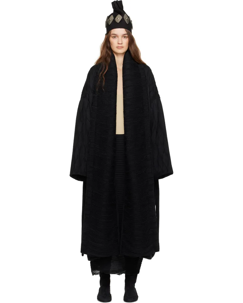 The Row Black Moorea Coat Blk