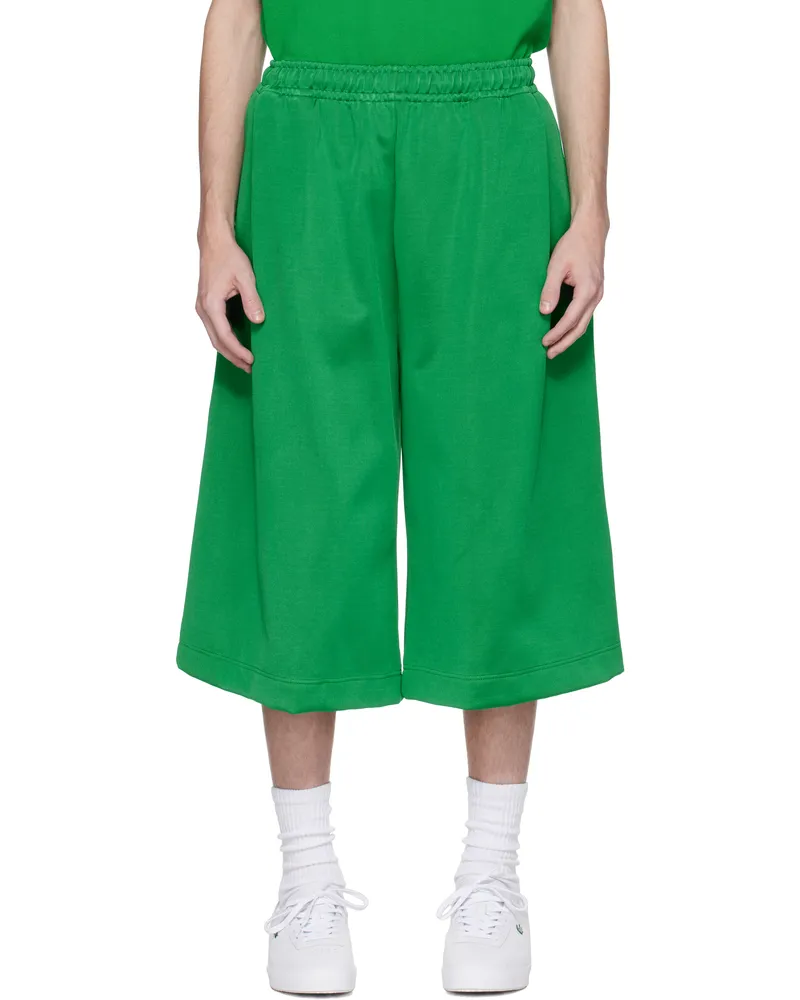 Lacoste Green Runway Oversized Bermuda Shorts Light