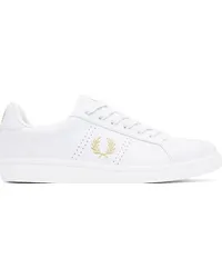 Fred Perry White B6312 Sneakers Twhite