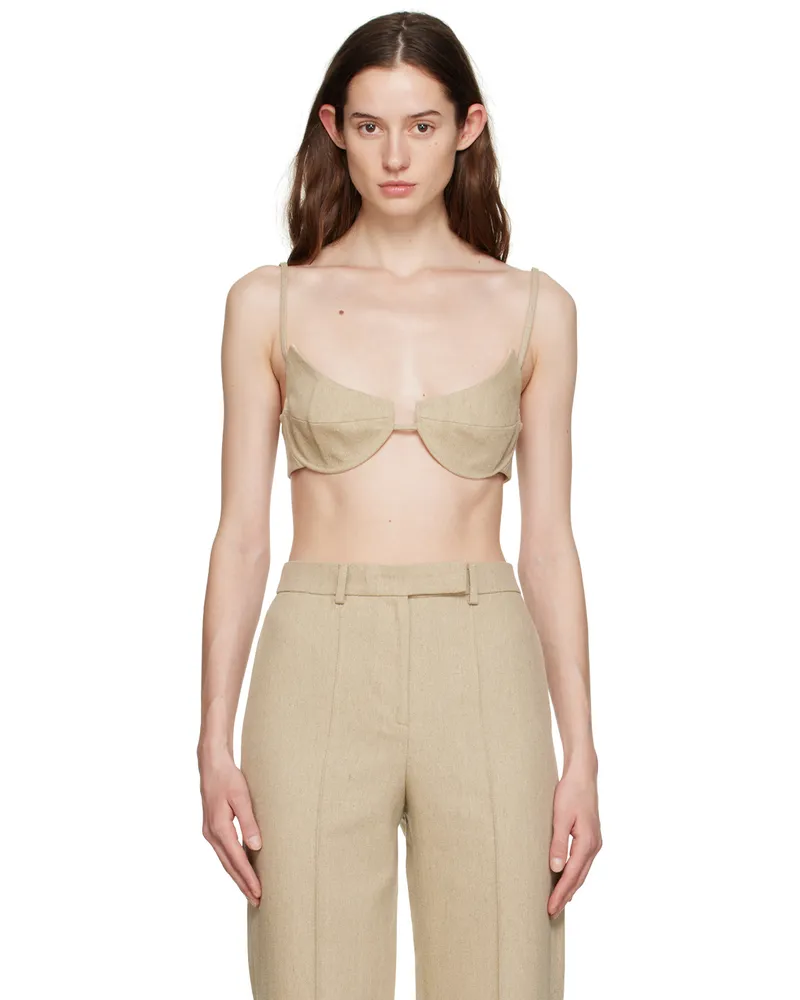 Aya Muse Beige Albo Bra Sand