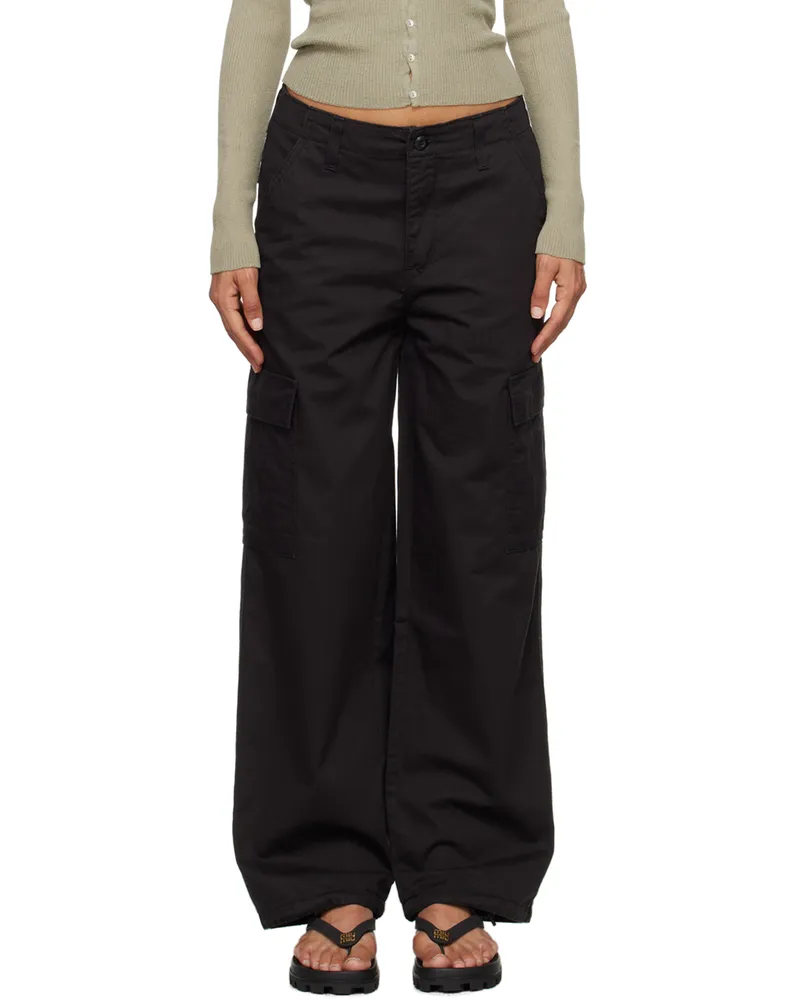 Levi's Black '94 Baggy Cargo Pants Meteorite