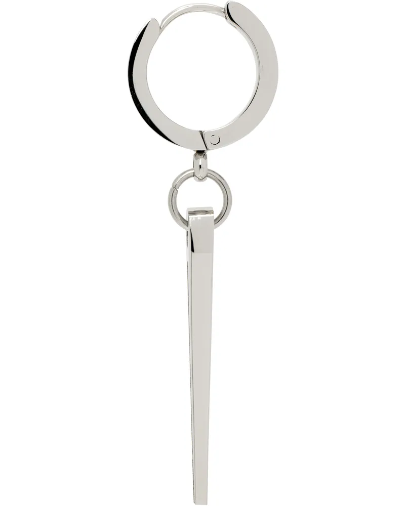 Vitaly Silver Resonator Single Earring Silver
