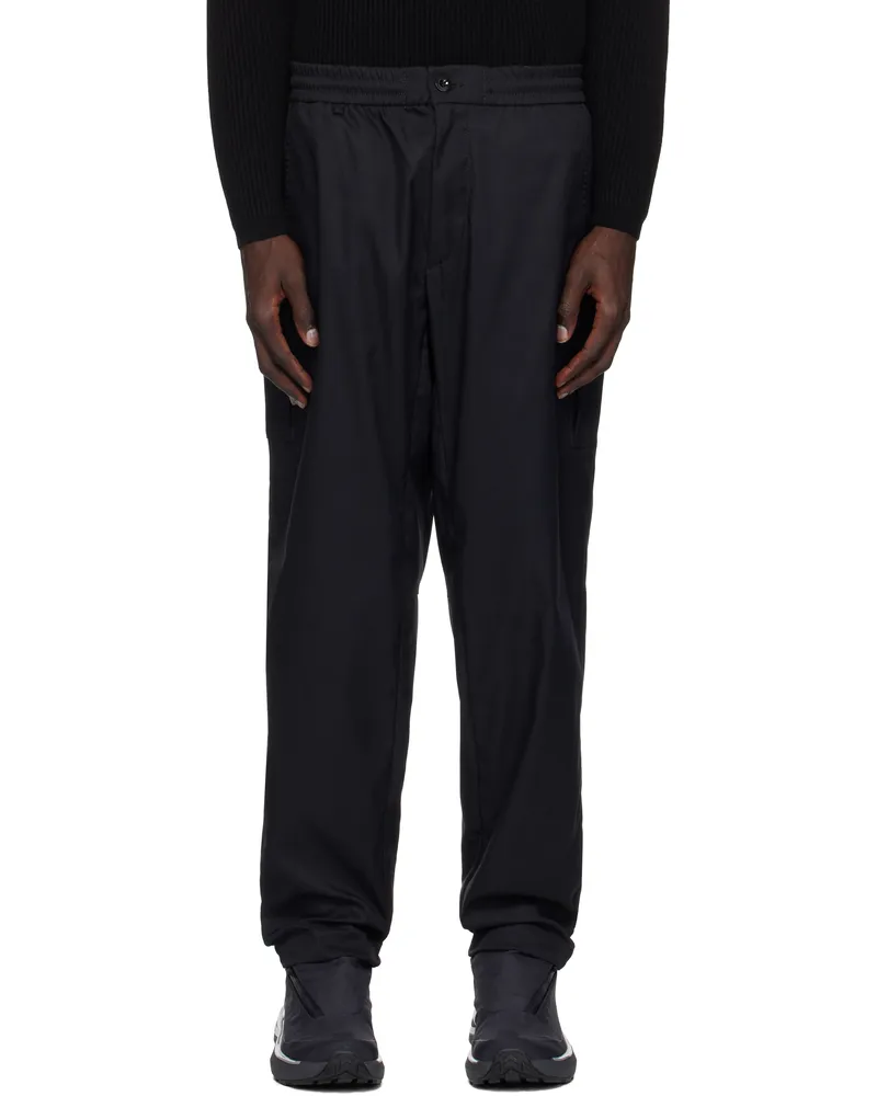 C.P. Company Black Technical Panama Regular Cargo Pants 999