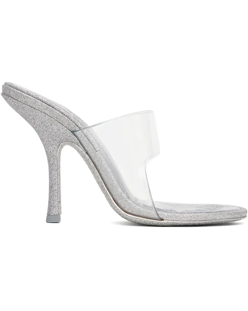 Alexander Wang Silver Nudie 105 Heeled Sandals 046