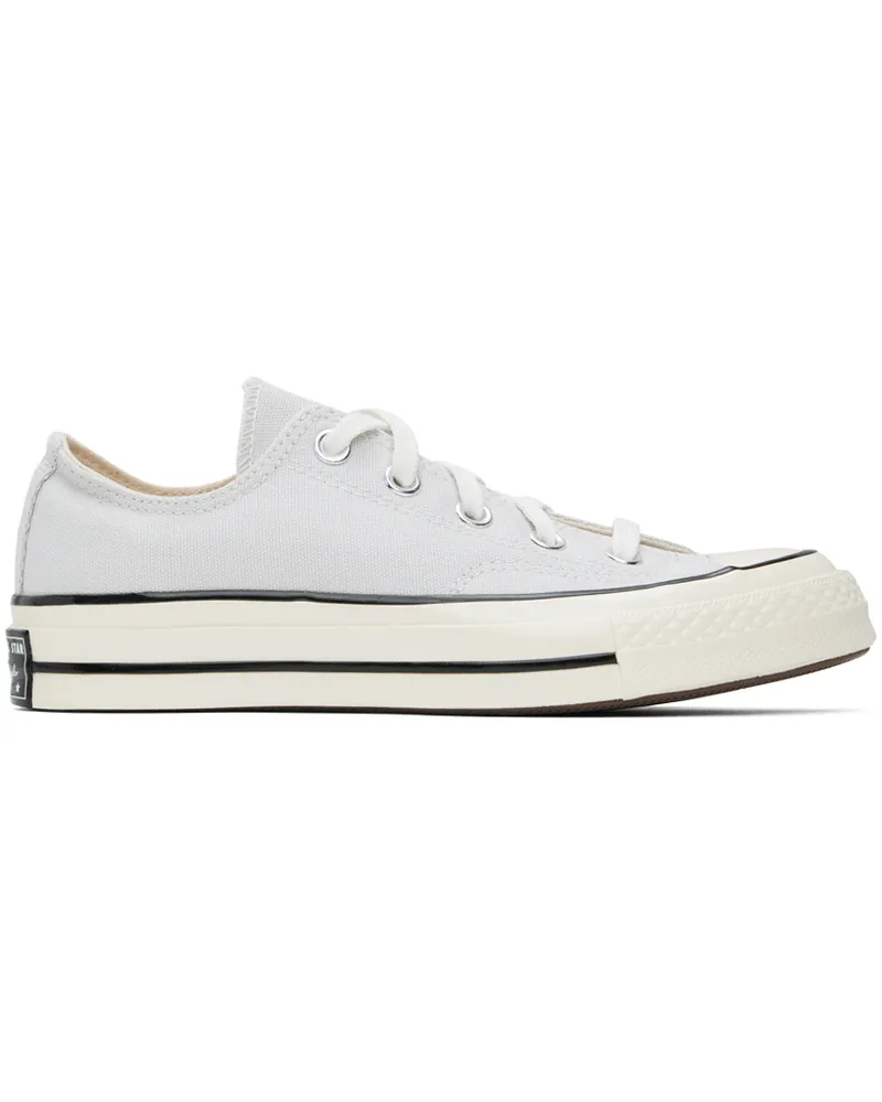 Converse Gray Chuck 70 Vintage Canvas Sneakers Fossilized