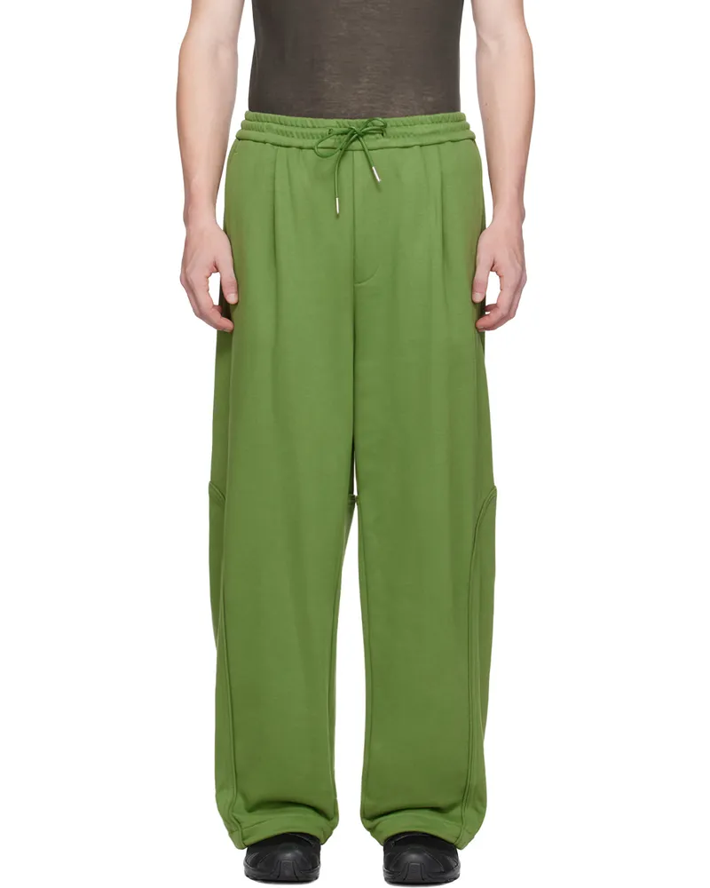 JUUN.J Green Cotton Sweatpants J