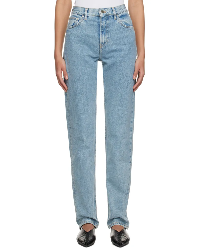 Filippa K Blue Tapered Jeans 9659