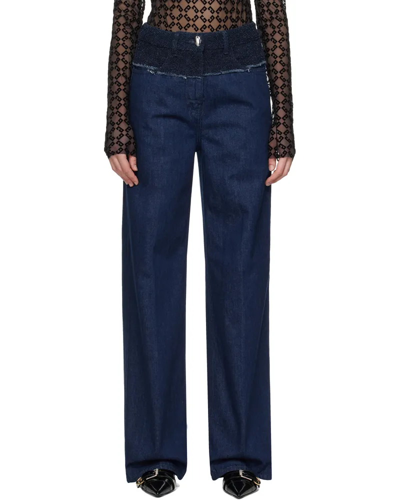Givenchy Blue Big Mix Jeans 415-indigo