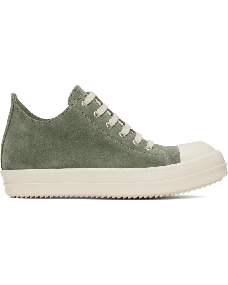 Rick Owens Green Hollywood Low Sneakers 1511