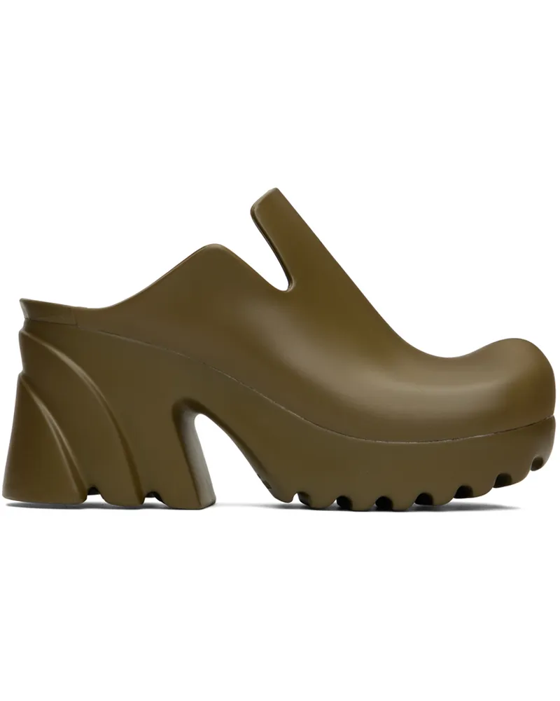 Bottega Veneta Brown Flash Clogs 3684