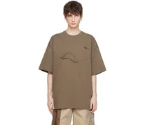 Brown 2-In-1 T-Shirt