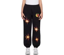 Black Firework Lounge Pants