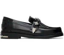 Black Polished Loafers