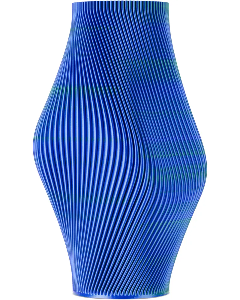 Sheyn SSENSE Exclusive Green & Blue Bloz 30 Vase Exclusive