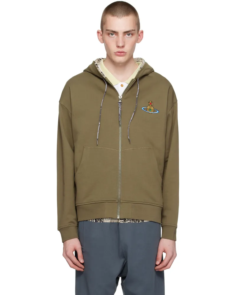 Vivienne Westwood Khaki Rugged Hoodie Olive