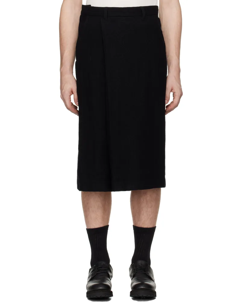 Julius Black Tailored Skirt Trousers Black