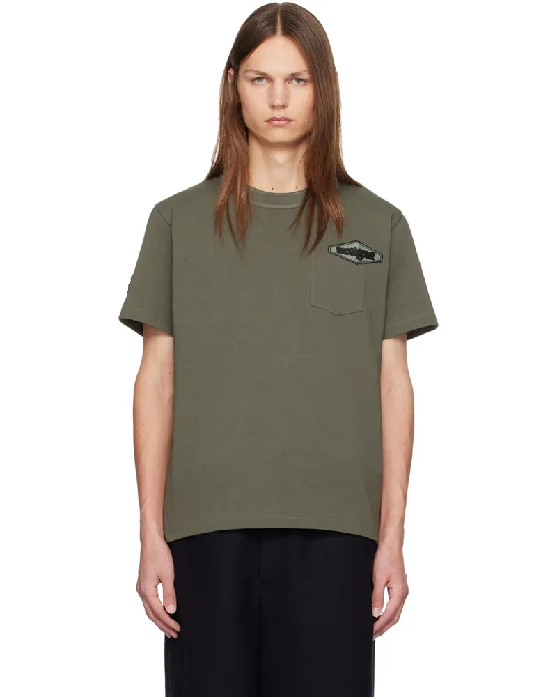 Sacai Khaki Gonz Edition Patch T-Shirt 840